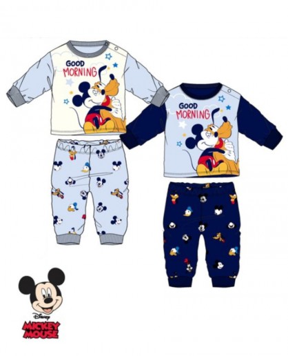 Pijama Interlock para bebé 12/36 meses. Mickey - Sun City