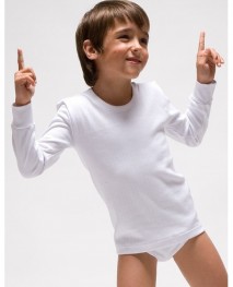 Camiseta interior infantil termal manga larga. Rapife