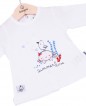 Conjunto polaina bebé. Summer love - Babybol - Camiseta