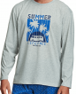 Pijama  largo hombre punto camiseta. Summer - Assman - Detalle - GRIS